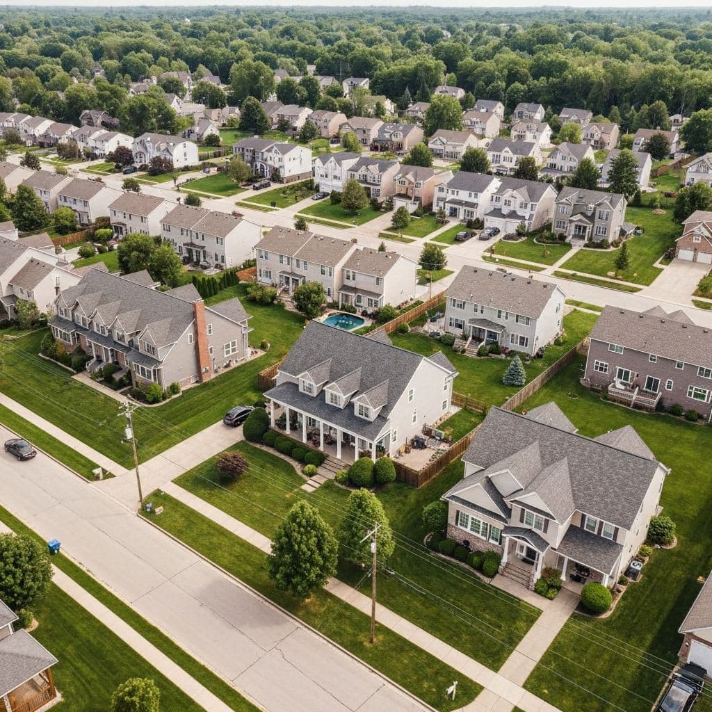 Strongsville residential area