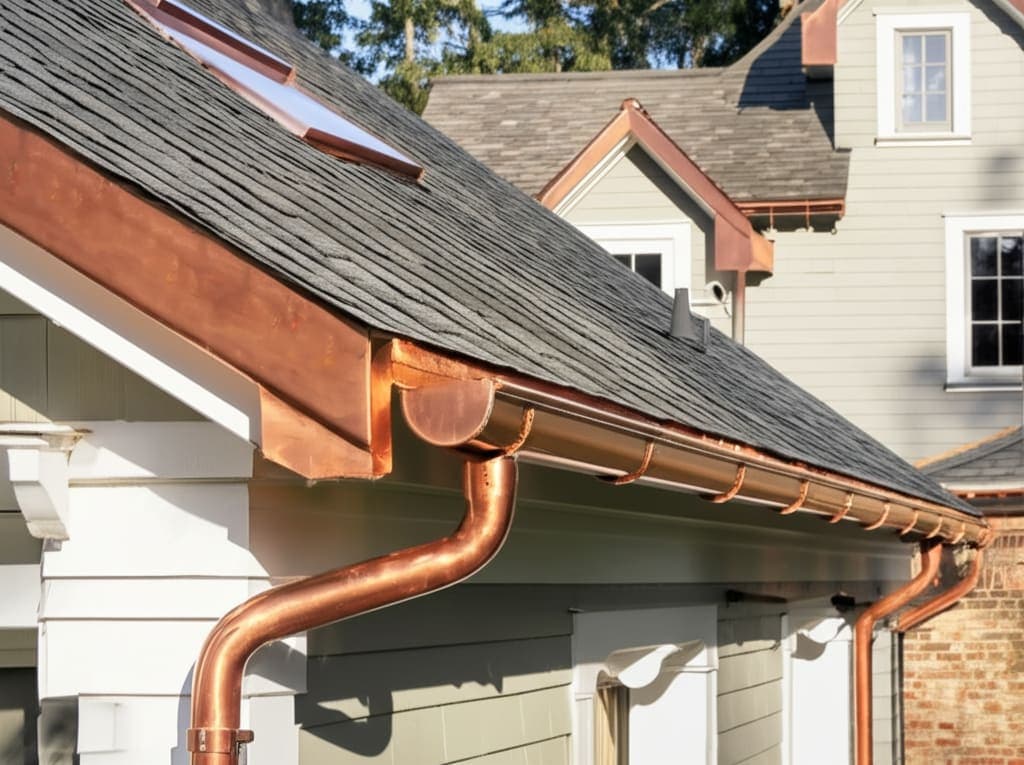Copper Gutters