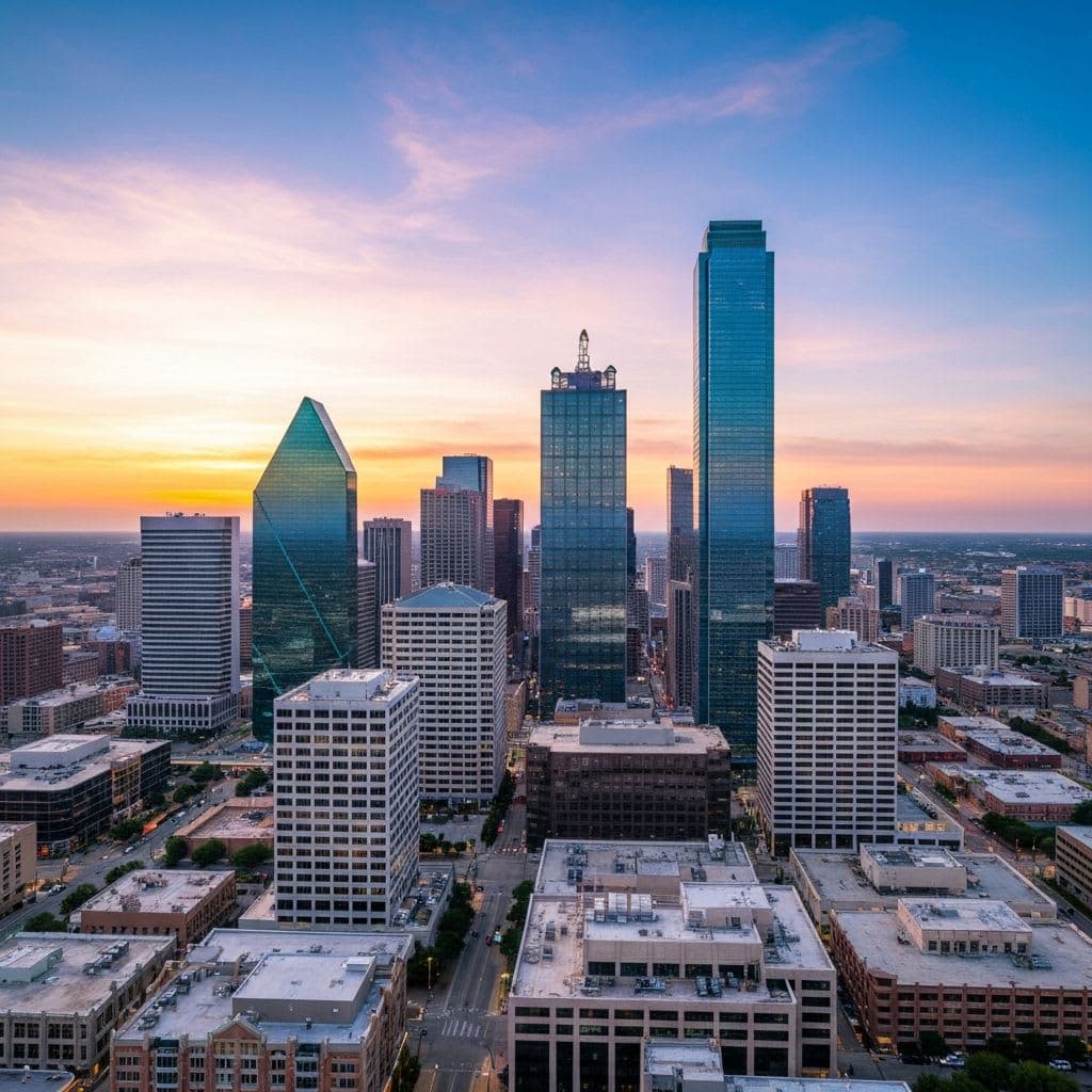 Dallas downtown skyline