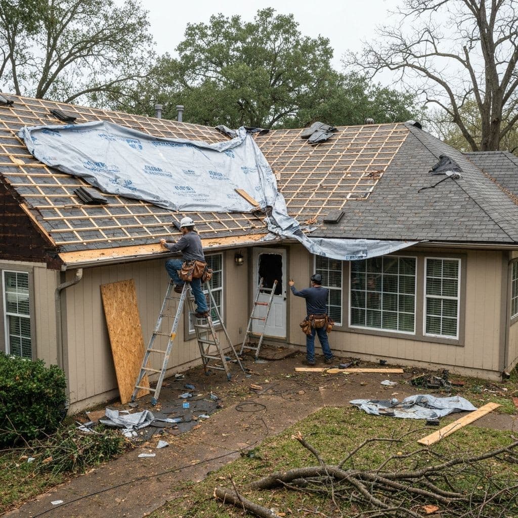 Dallas storm damage repair