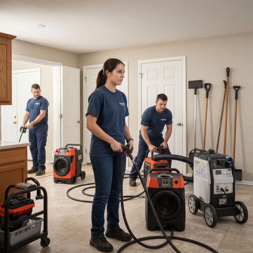 Water and fire damage restoration