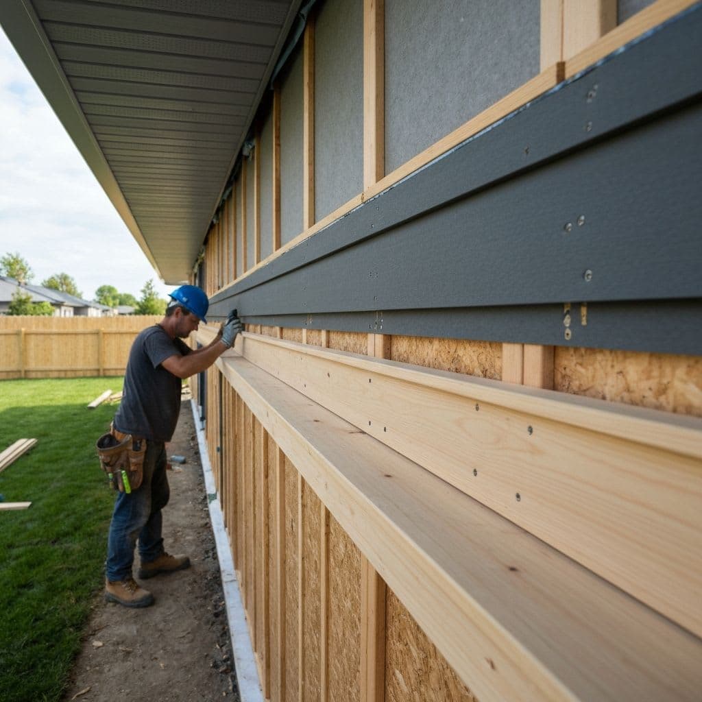 Exterior trim installation