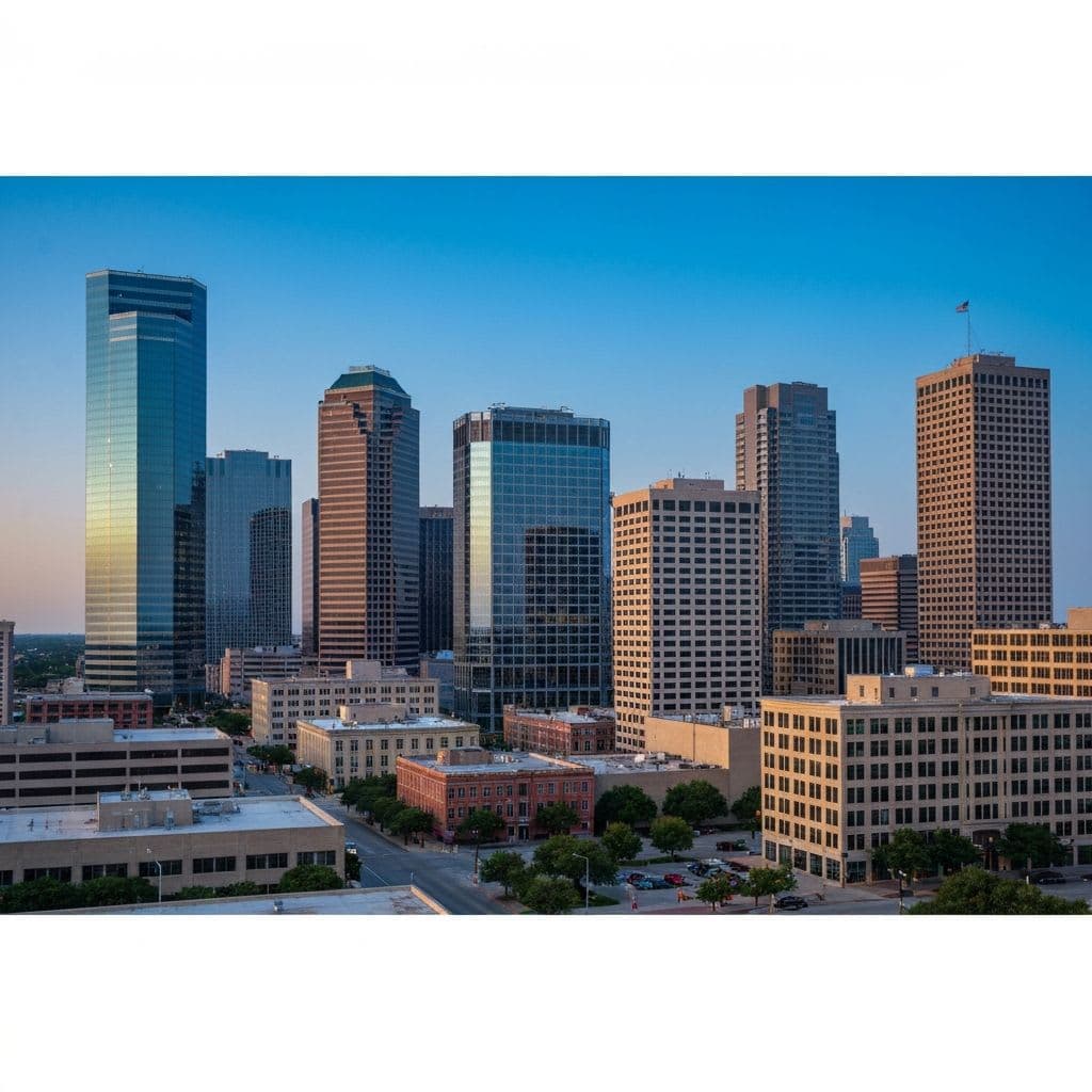 Fort Worth downtown skyline