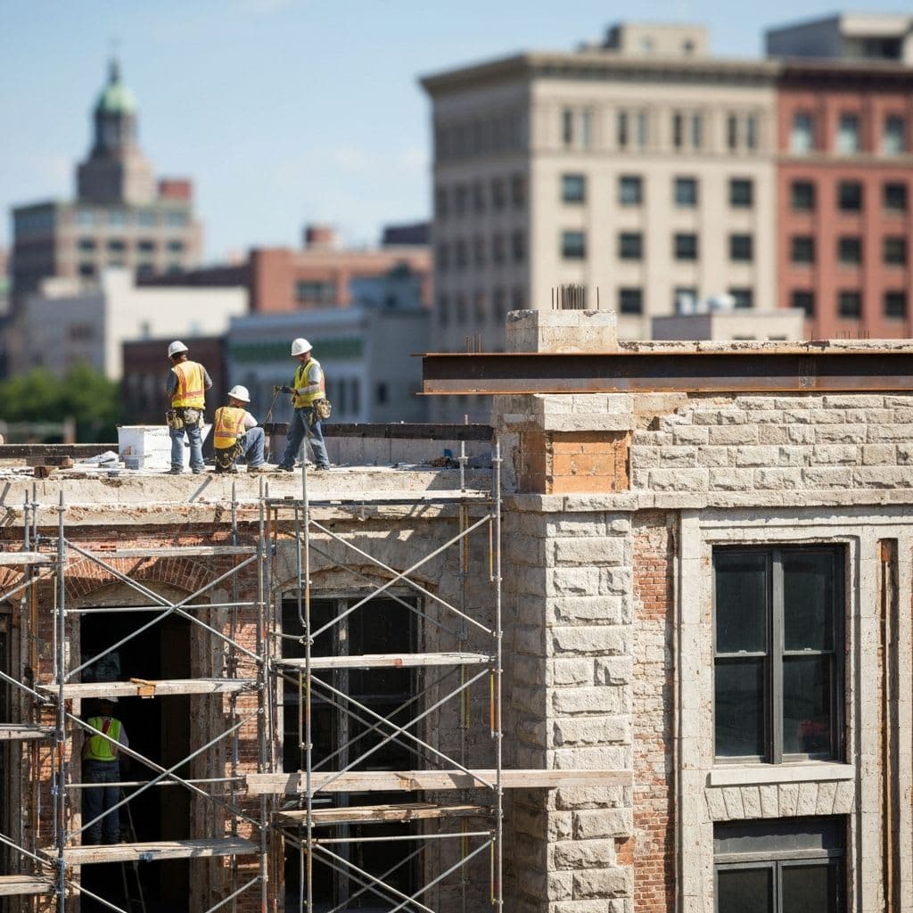 Ohio commercial project in progress