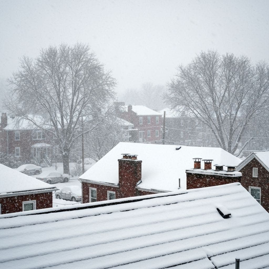 Ohio lake-effect snow storm