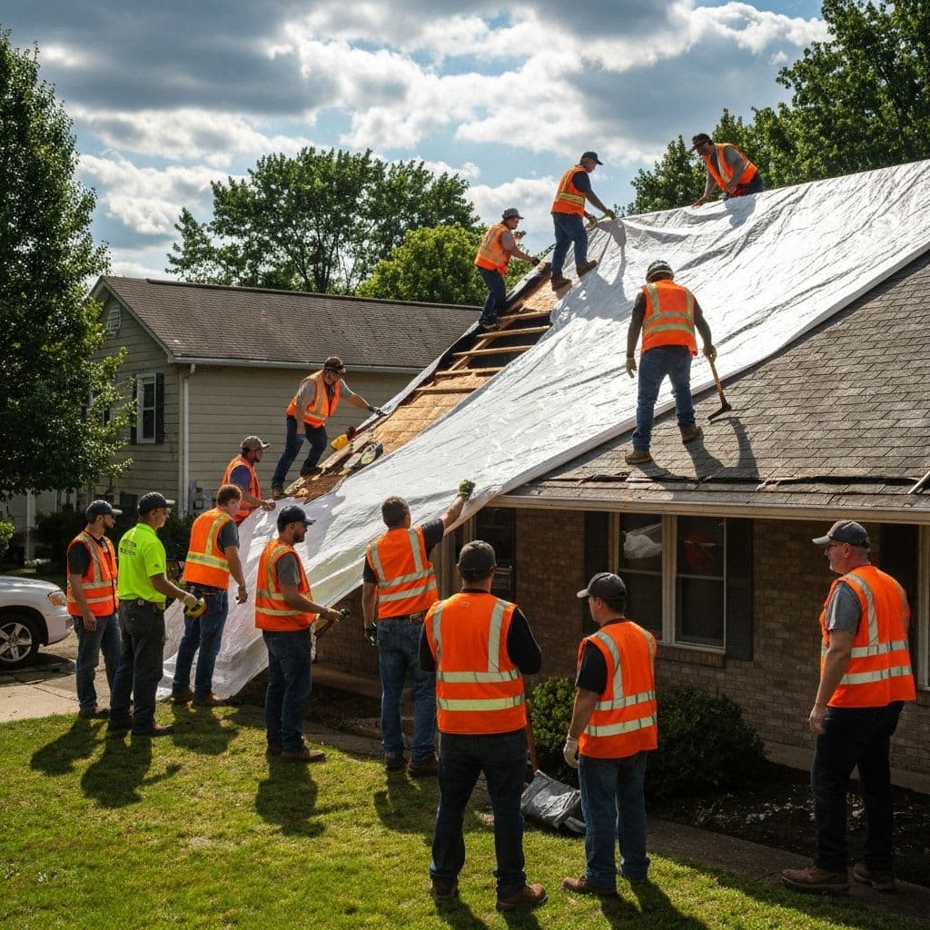 Ohio storm damage emergency response