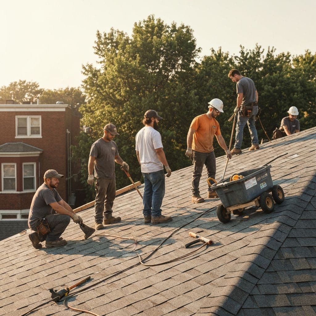 Ohio restoration team working in Cleveland