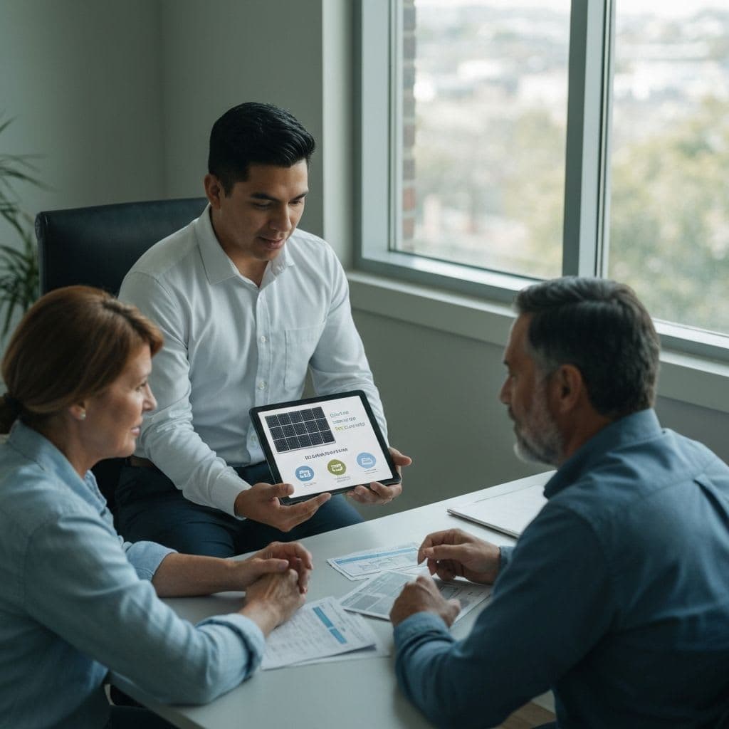 Solar financing consultation