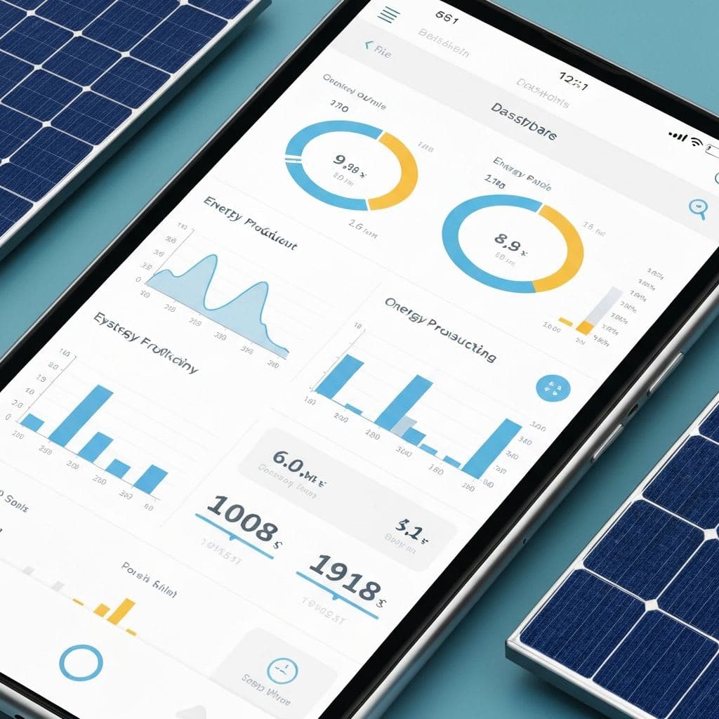 Solar monitoring dashboard