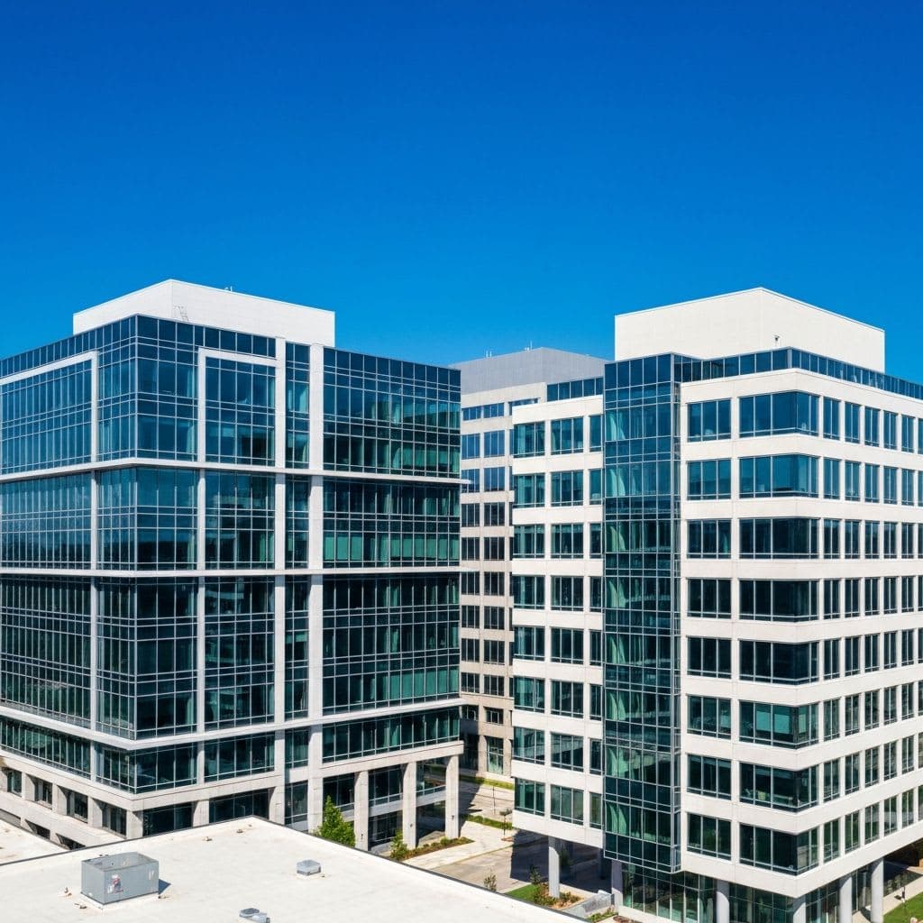 Clayton modern buildings