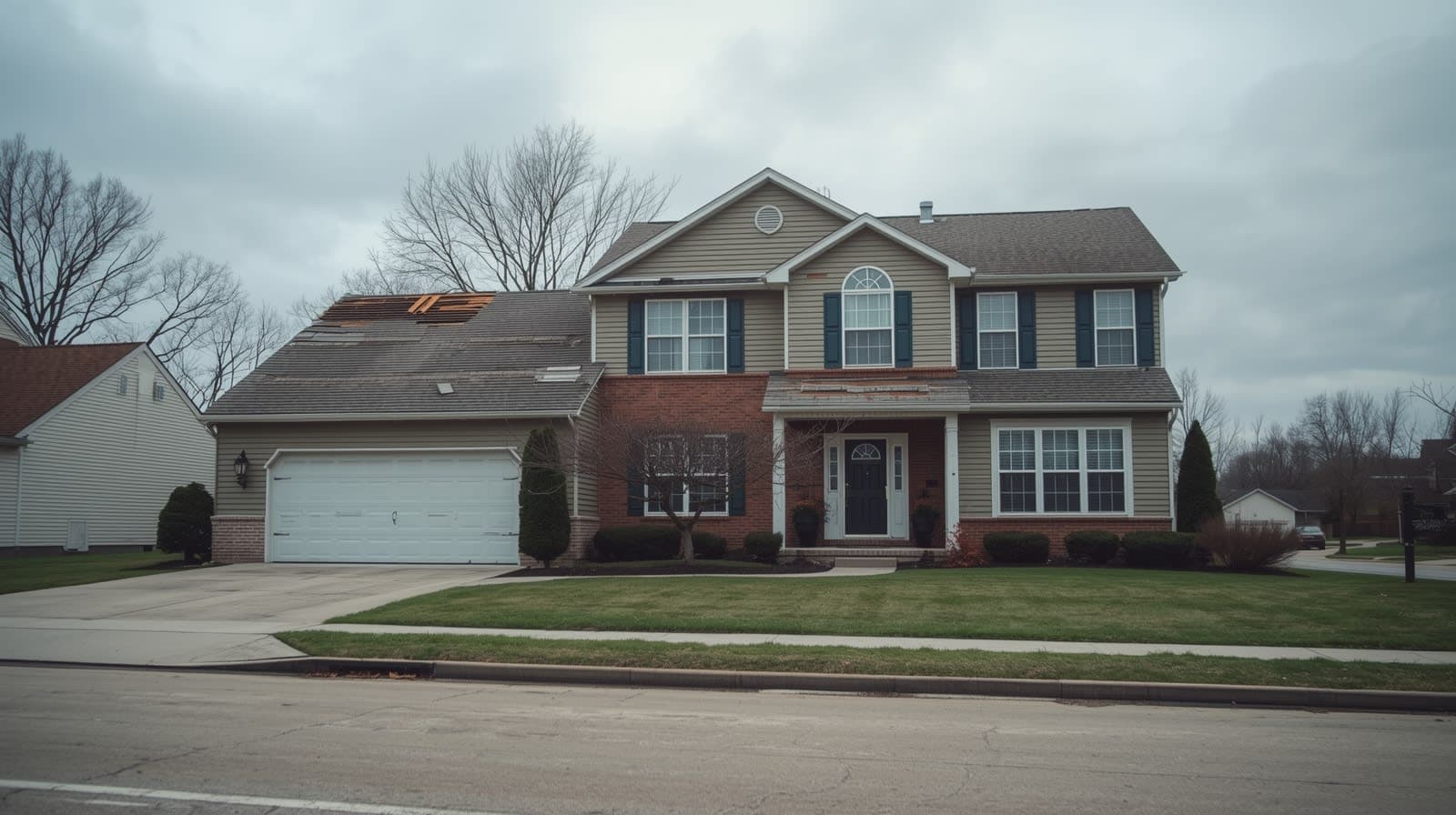 Emergency storm damage response team