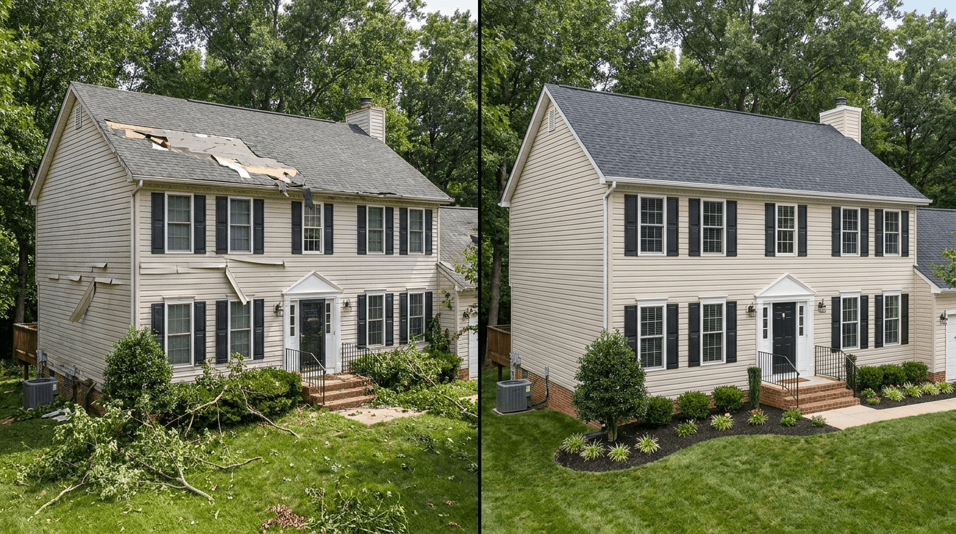 DC Metro roofing project