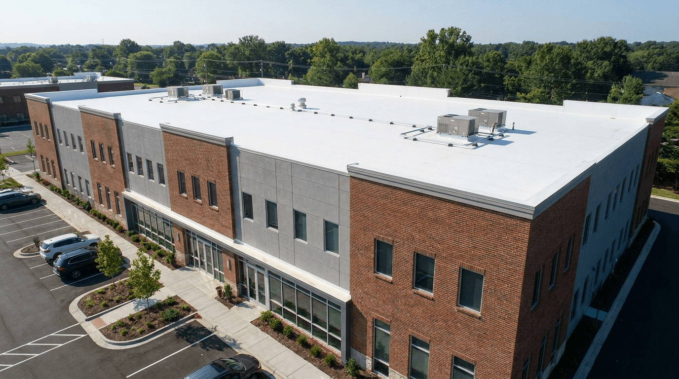 Commercial industrial warehouse roofing